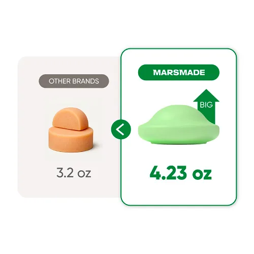 Miniatura 7 de Barra de champú de árbol de té MARS MADE 2.0 - Jabón de baño sólido y champú para el cabello natural hidratante y humectante para el exceso de Árbol
