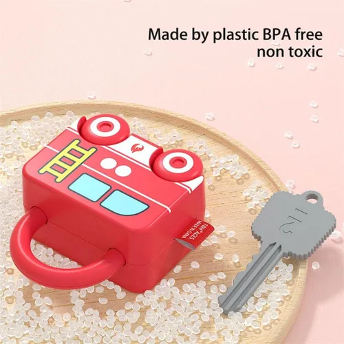 Miniatura 5 de Tablero de actividades Montessori para bebés, juguetes educativos de aprendizaje STEM para preescolar, habilidades motoras finas, actividades