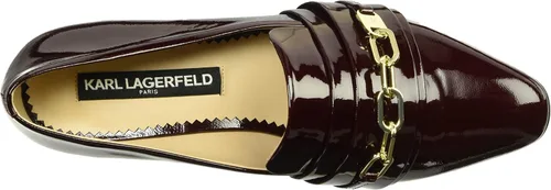 Miniatura 5 de Karl Lagerfeld Paris Mocasines Nikki para mujer, Oro