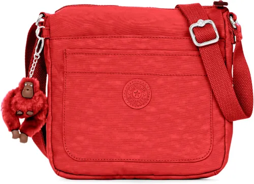 Miniatura 6 de Kipling Sebastian Sparkly Gold - Bolso cruzado para mujer, color morado