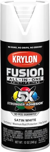 Miniatura 12 de Krylon Fusion - Pintura en aerosol adhesiva todo en uno para uso en interiores y exteriores, 12 onzas, aluminio Icy Grape