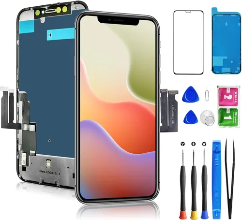 Miniatura 7 de para iPhone 8/SE 2020 2ª Generación Pantalla de Repuesto Blanca, Diykitpl Ensamblaje Completo Pantalla LCD Digitalizadora Táctil 3D para SE 2020