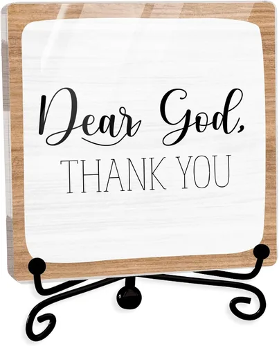 Miniatura 79 de Decoración Inspiradora Cristiana para Escritorio, Letrero "Dios Todavía Está Escribiendo Tu Historia", Decoración de Escritorio para Oficina, Hogar