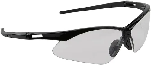 Miniatura 2 de J. J. Keller & Associates, Inc. SAFEGEAR - Gafas de seguridad transparentes, paquete de 3, resistentes a los arañazos, marco negro