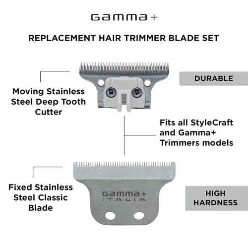 Miniatura 3 de GAMMA+ Repuesto de cuchilla móvil fija de grado profesional