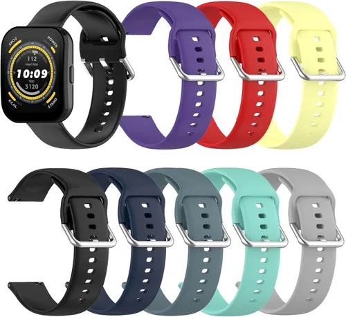 Miniatura 10 de BabyValley Correas de reloj ajustables de liberación rápida de repuesto, correa de silicona transpirable compatible con Huawei Watch GT3 Pro/GT2