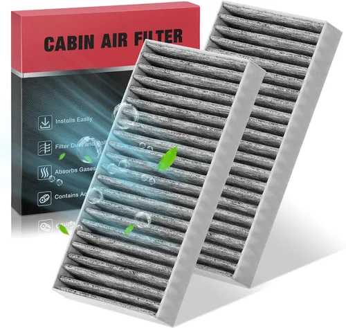 Miniatura 27 de BDFHYK 2 filtros de aire de cabina CF10136 con carbón activado compatibles con Chevy Uplander 2005-2009, Venture 2001-2005, compatibles con Buick