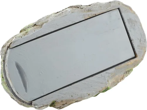 Miniatura 6 de Ocultador de llave de roca falsa para guardar, seguro para el clima, resina decorativa, oculta, un soporte para llaves para patio al aire libre