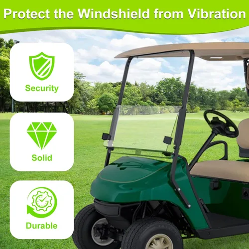 Miniatura 8 de EZGO TXT Golf Cart Windshield Clips Kit fit EZGO TXT DCS PDS 1994 Up Golf Carts (Notes: Check Variations for Right Struts Size)