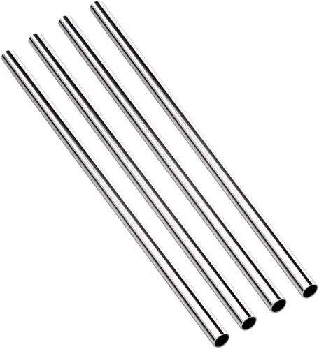 Miniatura 9 de 1 tubo de acero inoxidable OD 304 de 1-1/2 pulgadas, 16 pulgadas de largo, tubo de metal redondo grueso de acero inoxidable 304, tubo recto de metal