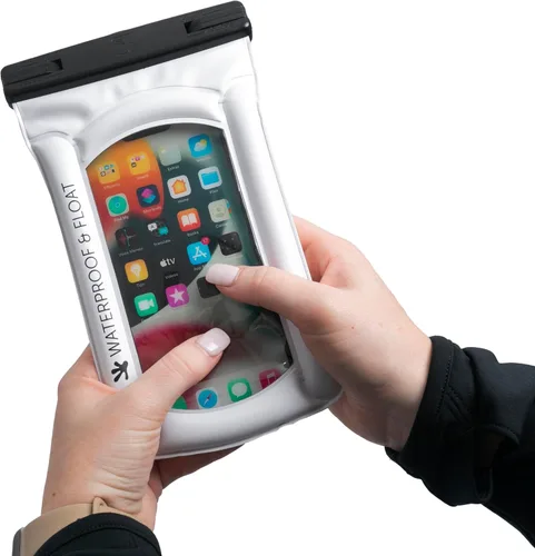 Miniatura 5 de geckobrands Bolsa seca flotante para teléfono, bolsa impermeable y flotante, se adapta a la mayoría de los modelos de iPhone y Samsung Galaxy Verde