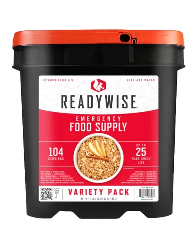 Miniatura 14 de ReadyWise Suministro de Alimentos de Emergencia - Cubo de Huevos en Polvo Liofilizados de 144 Porciones, Comidas Proteicas, Alimentos