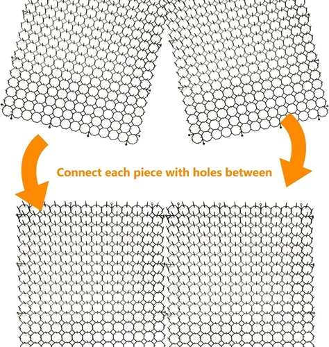 Miniatura 2 de Tapete de 16 x 13 pulgadas para gatos, paquete de 10 alfombrillas para gatos con púas – Solución disuasoria de mascotas para interiores y exteriores