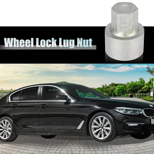 Miniatura 2 de X AUTOHAUX 041 Llave de bloqueo de rueda de coche Tuerca antirrobo Tuerca de extracción de tornillo Llave de bloqueo de rueda para BMW 3 5 7 Series