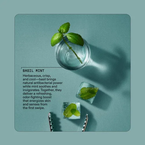 Miniatura 5 de Cleo+Coco - Bálsamo desodorante extra fuerte, menta de albahaca (paquete de 2, 2.2 onzas cada uno), desodorante natural sin aluminio con 5