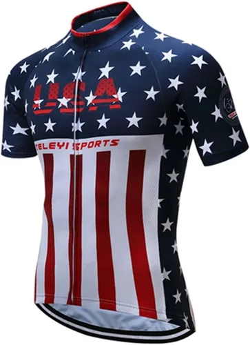Miniatura 4 de Shenshan - Conjunto de camiseta de ciclismo de manga corta para hombre