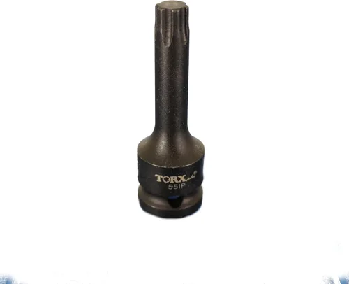 Miniatura 6 de TEMO 9 pc Torx Plus IP 3 pulgadas largo 6 puntos negro Impact Bit Socket Set 1/2 pulgadas Square Drive Auto reparación herramienta