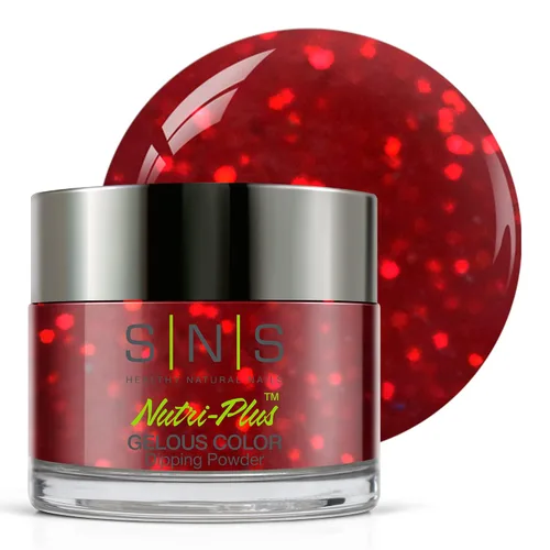 Miniatura 20 de SNS Polvo de inmersión de uñas, polvo de inmersión de color geloso – Alaskan Cruise (gris metálico/plateado, brillante) – Color de uñas de larga