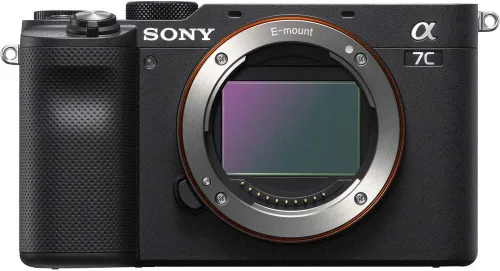 Miniatura 2 de Sony Cámara digital sin espejo Alpha a7C (solo cuerpo, negro) (ILCE7C/B) + 2 tarjetas de memoria de 64 GB + 3 baterías NP-FZ-100 + software de foto