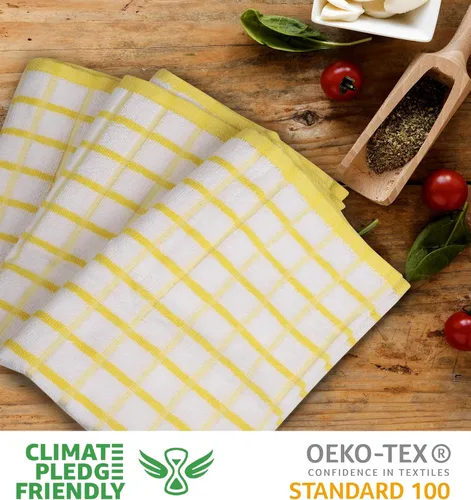 Miniatura 571 de Urban Villa Toallas de cocina 100% algodón para cocina (juego de 6) 20"x30" toallas de cocina altamente absorbentes, juego de ropa de cocina