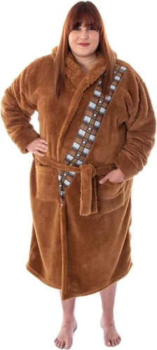 Miniatura 2 de Star Wars Chewbacca - Bata de felpa de forro polar, Marrón