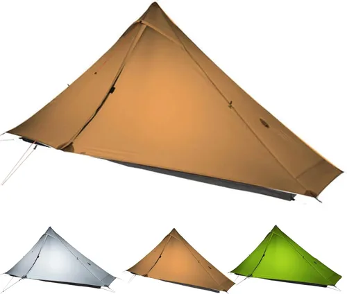 3F UL Gear Lanshan PRO Lanshan - Tienda de campaña ultraligera para 3 estaciones para 1 persona, tienda de campaña profesional impermeable para