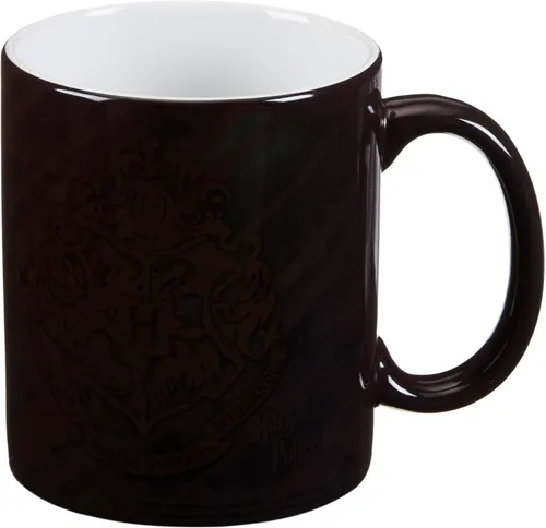 Miniatura 3 de Morphing Mugs Harry Potter (Hogwarts) - Taza de cerámica, color negro
