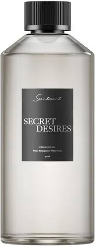 Miniatura 5 de Scentiment Secret Desires Aceite difusor – Aroma de hotel prémium con notas de peonía, granada y bosque blanco para el hogar, repuesto de difusor