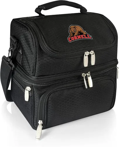 Miniatura 78 de PICNIC TIME NCAA Nebraska Cornhuskers Pranzo - Lonchera aislada con juego de pícnic, bolsa enfriadora para el almuerzo Negro