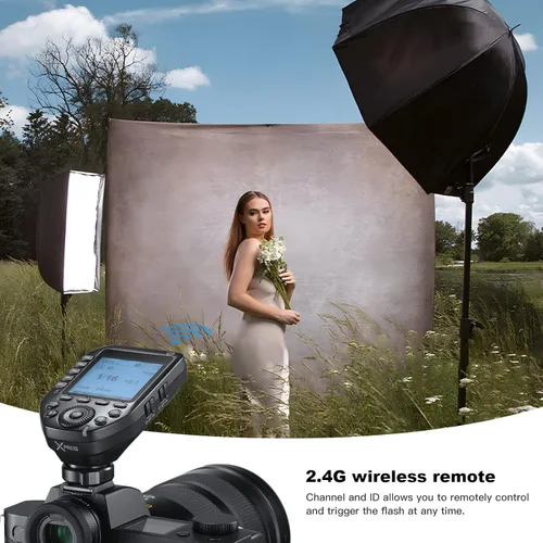 Miniatura 3 de Godox XProII-N TTL Transmisor de disparador de flash inalámbrico compatible con cámaras Nikon, 2.4G 1/8000s HSS, conexión Bluetooth, nuevo bloqueo