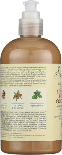 Miniatura 6 de SheaMoisture Acondicionador jamaicano negro para fortalecer y restaurar el aceite de ricino, 13 oz (paquete de 1)