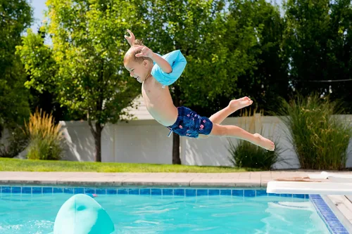 Miniatura 7 de Posh Creations Flotadores flotantes de animales y fideos con EPS para niños, adolescentes y adultos, cómodo flotador de piscina de peluche