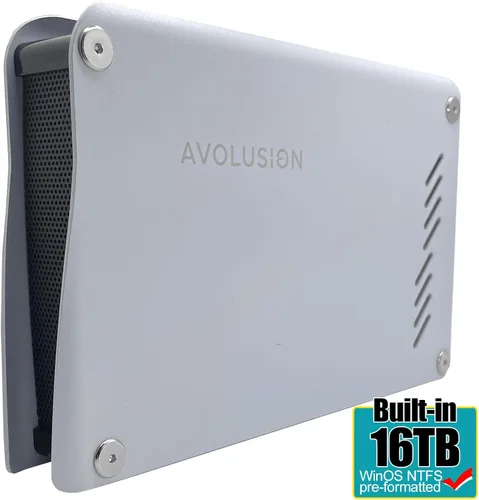 Miniatura 2 de Avolusion Disco duro externo USB 3.0 de la serie M5 de 16 TB para PC de sobremesa WindowsOS