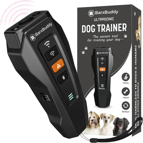 Miniatura 2 de BarxBuddy 2ª Generación Dispositivos Disuasorios de Ladridos de Perro Ultrasónico de Largo Alcance Alternativa al Collar Antiladridos Verde