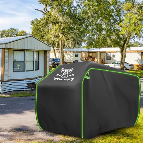 Miniatura 8 de Cubierta Impermeable para ATV, Fundas para Cuatrimotos Resistentes al Viento de Servicio Pesado, Protección para Todo Clima Fundas para Vehículos