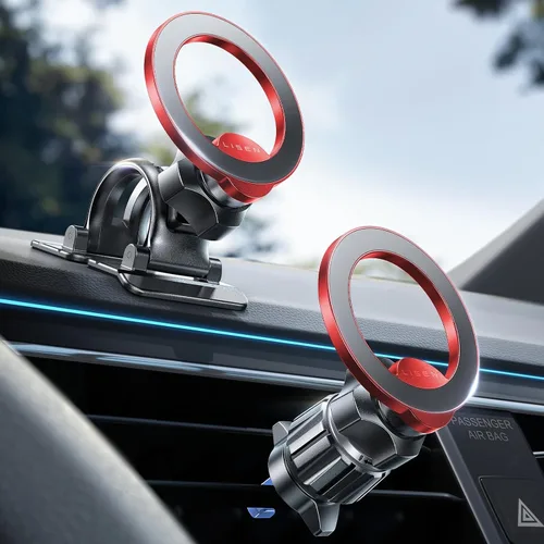 Miniatura 9 de LISEN Soporte magnético para teléfono MagSafe para automóvil, accesorios de automóvil para mujeres y hombres [2025 Ultra], soporte magnético