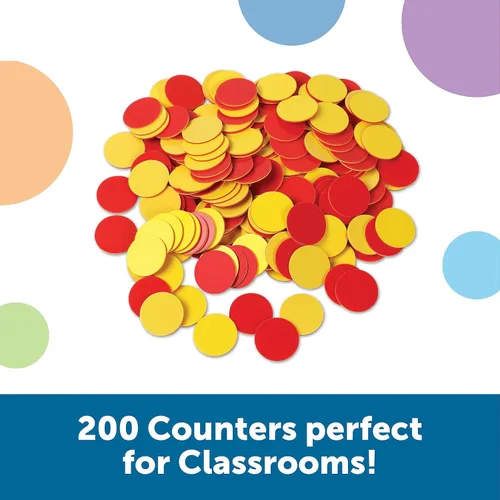Miniatura 4 de Learning Resources – Contadores de dos colores, 200