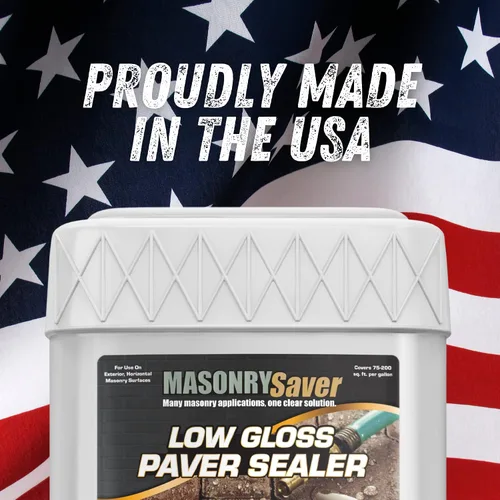 Miniatura 8 de MasonrySaver Sellador de pavimentadores, resistente al agua, acrílico, para superficies de piedra, 1 galón