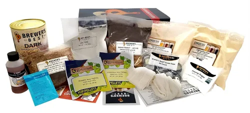 Miniatura 2 de Brewer's Best Kit de ingredientes de cerveza -5 galones (portero de mantequilla de maní)