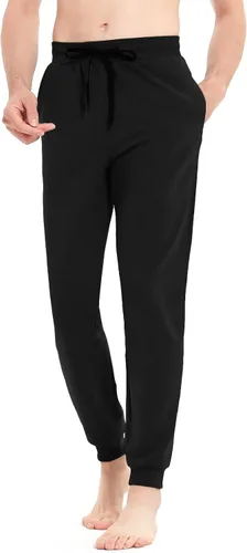 Miniatura 2 de Idtswch 30/32/34/36/38/40. Pantalones deportivos altos para hombre, extra largos, con bolsillos con cremallera