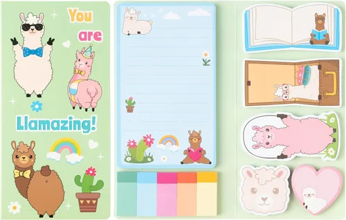 Miniatura 33 de B1ykin Lindo Conjunto de Notas Adhesivas - Bloc de Notas Autoadhesivas con Forma de Videojuego de Subir de Nivel, 550 Hojas de Páginas de Memo