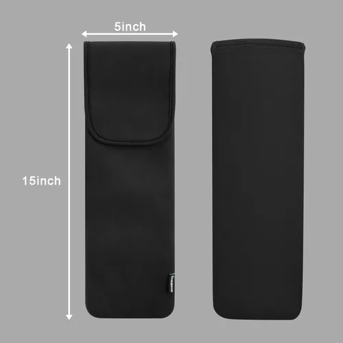 Miniatura 4 de Homakover Bolsa de neopreno resistente al calor, funda universal para rizador, funda de viaje para rizador de hierro plano, para viajes, gimnasio u