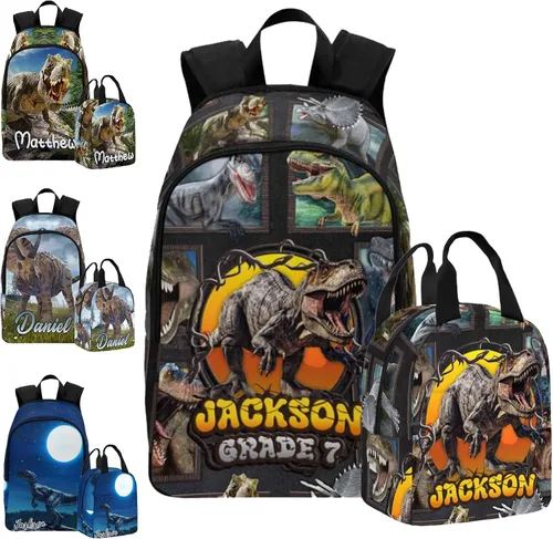 Miniatura 139 de Texto personalizado Elefante desgaste gafas mochila mochila mochila casual Daypack bolsa para mamá niñas, color86-4, Mochilas Daypack