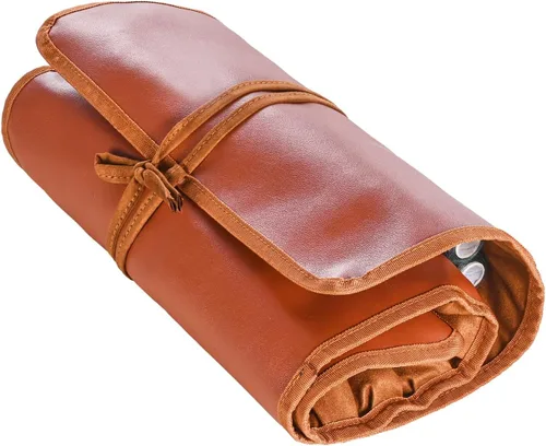 Miniatura 11 de VEVOR Kit de herramientas de trabajo de cuero, 92 piezas con bolsa de almacenamiento de cuero portátil, herramientas de lijado de estampación
