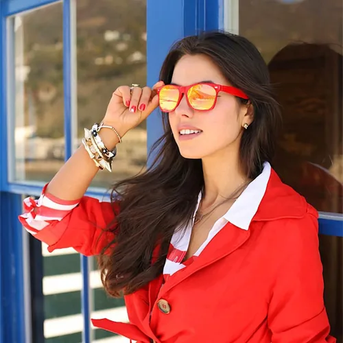 Miniatura 59 de EYEGLA - Lentes de sol al por mayor para adultos, regalos para fiestas, estilo retro, tonos clásicos