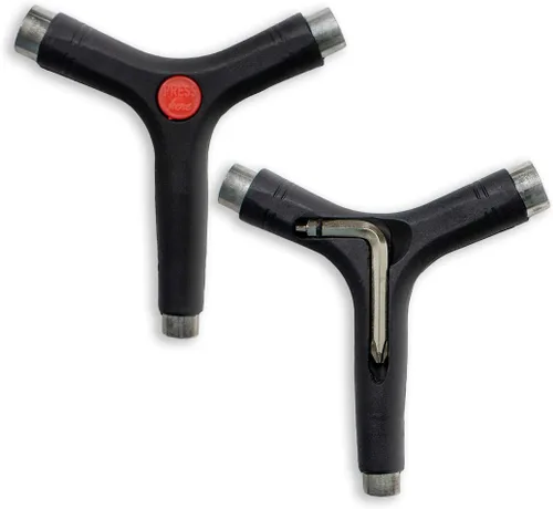 Miniatura 9 de Yocaher Monopatín Longboard Multifuncional Y-Tool Herramienta de Patín Tamaño de Bolsillo Todo en uno (1 pc)