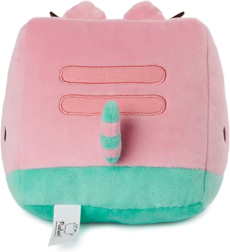 Miniatura 6 de GUND Pusheen - Peluche de sandía para gatos de 8 años en adelante, rosa/verde, 6 pulgadas