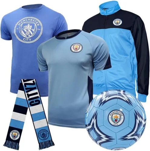 Miniatura 11 de Icon Sports Pro League Paquete de Fan Ultimate – 5 piezas de mercancía de fútbol con licencia oficial - Camiseta, Jersey, Chaqueta, Bufanda, Balón
