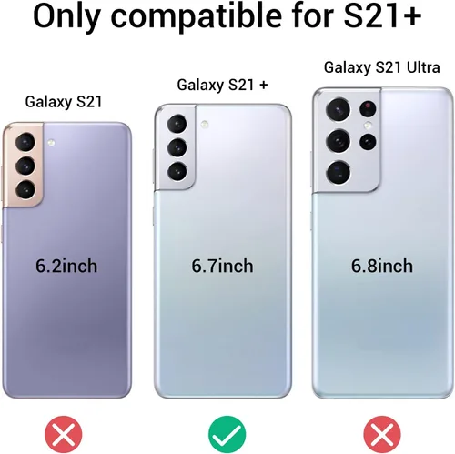 Miniatura 110 de Tuokiou Funda para Samsung Galaxy A14 5G, Fundas Protectoras Transparentes con Ranura para Tarjetas, Funda Cartera de TPU Suave Ajustada Resistente