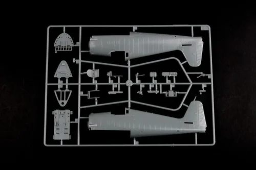 Miniatura 7 de Hobby Boss Kit de construcción de modelo de avión Hellcat Mk.I de la flota británica